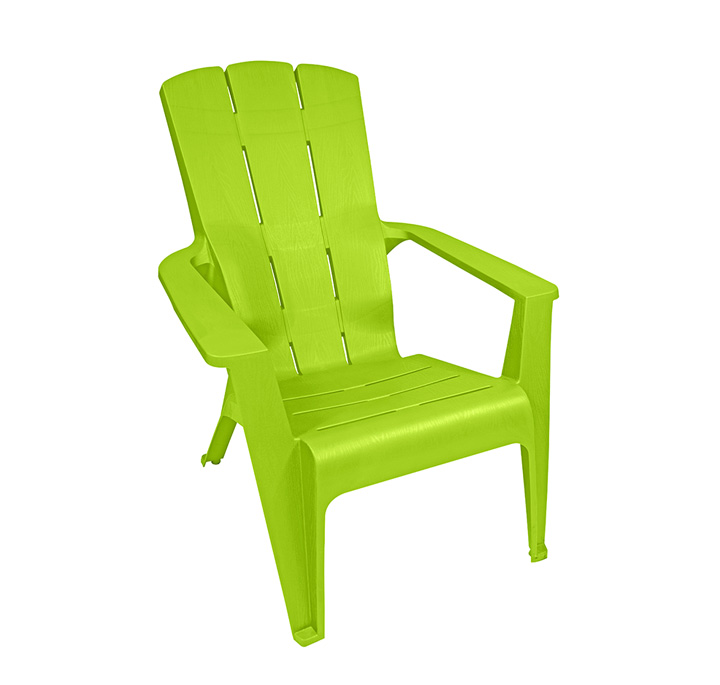 Green Contour Adirondack Chair