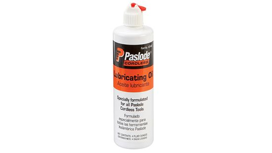 4-Fl. Oz. Cordless Nailer Lubrication Oil 1 4-Fl. Oz. Cordless Nailer Lubrication Oil