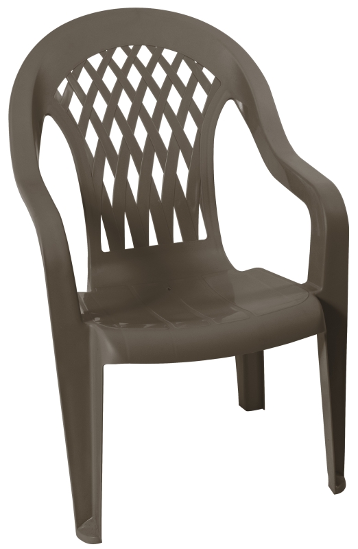 Woodland Brown High Back Chair