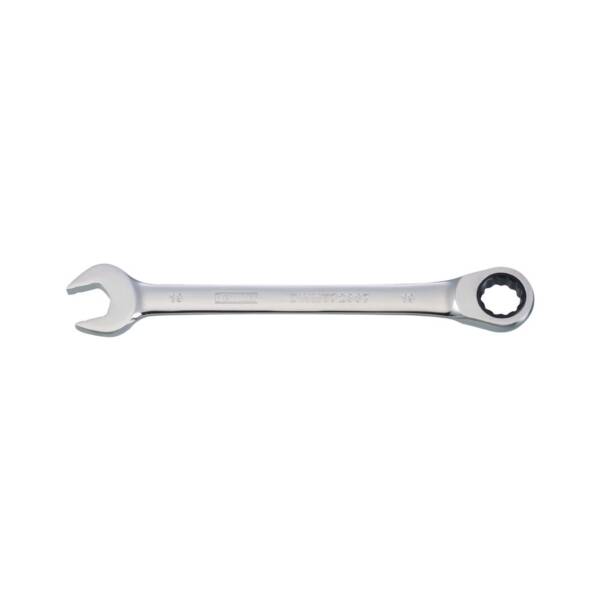 Combination Wrench, Metric, 19 Mm Head, 9-11/16 In L, 12 -Point, Chrome, Comfort-Grip Handle