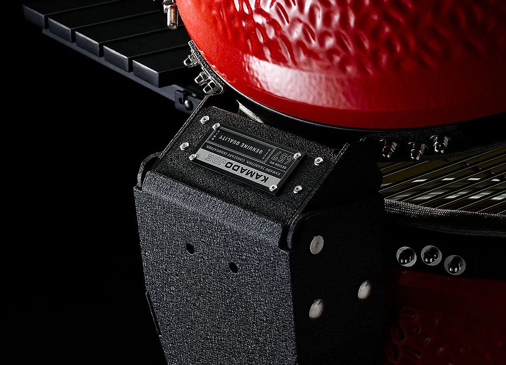 24-Inch Red Big Joe Series II Grill 4 24-Inch Red Big Joe Series II Grill