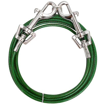 12-Foot Small Dog Tie-Out 3 12-Foot Small Dog Tie-Out
