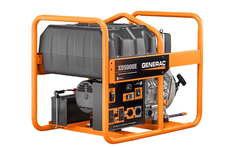 5000-Watt Electric Start Diesel Portable Generator 3 5000-Watt Electric Start Diesel Portable Generator