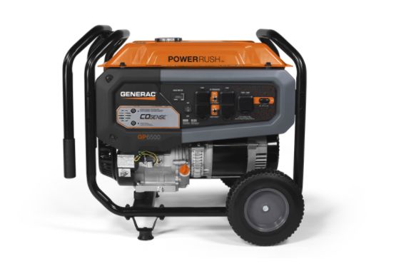 6500-Watt CO-Sense 49st Gas Portable Generator