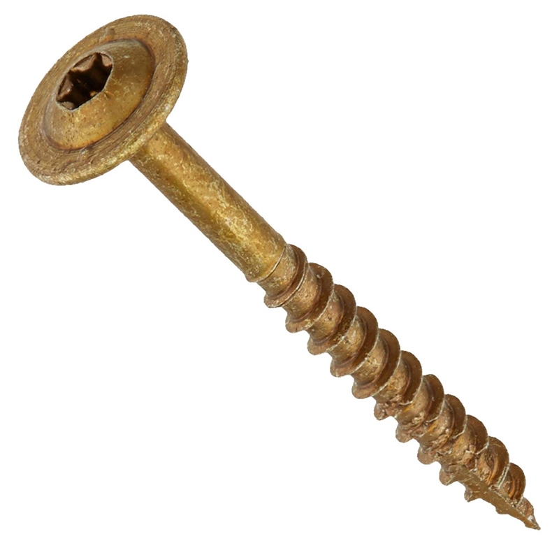 #8 x 1-3/4-Inch Low-Profile Cabinet Screws 100-Pack